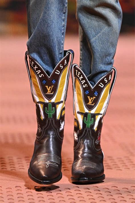 bota louis vuitton|louis vuitton cowboy boots.